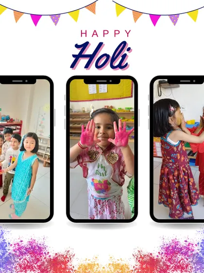 The joy of Holi is evident on the faces of our children. Celebrating festivals together helps build a strong, inclusive community where every tradition is valued.