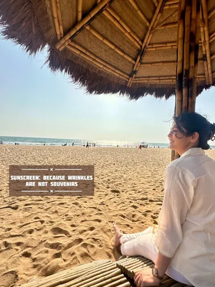 A day at the beach is wonderful, but wrinkles are not the souvenirs you want to bring home. This is a simple reminder that consistent sunscreen application is your best defense against sun-induced aging.