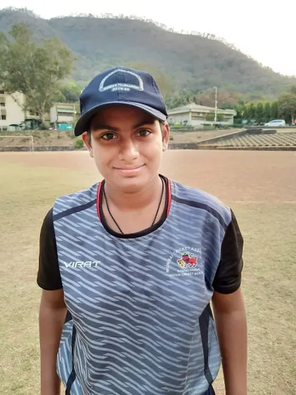 Another look at our rising star, Mitali Mhatre. Her selection in the Mumbai U-19 state team is a proud moment for the entire academy. We believe in her potential to keep growing and performing at higher levels.