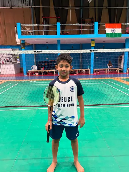 This player is ready to put his training to the test at the Haryana State Championship.