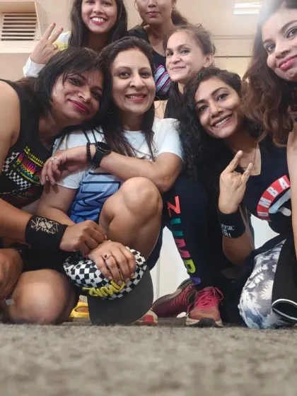 A close-up selfie with my ZIN friends at the expo. The bond we share as instructors is truly special.