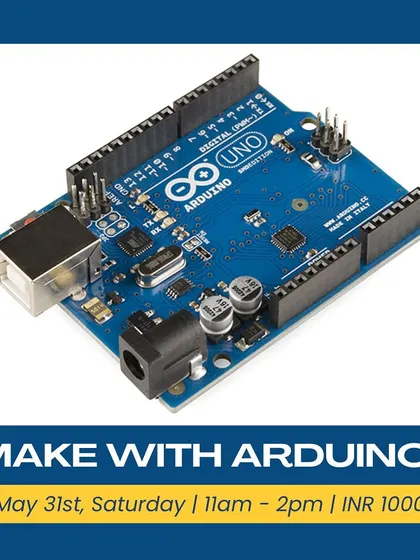 Ready to make something interactive? Our "Make with Arduino" workshop introduces you to the world of physical computing, where you can connect sensors and write simple code to bring your ideas to life.