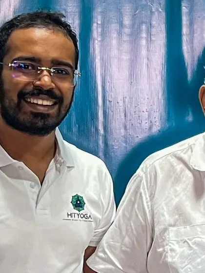 A close-up moment with Guruji. The opportunity to learn directly from such a master is a blessing I strive to pass on to my own students.