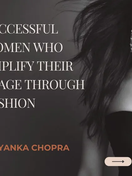 Priyanka Chopra is another powerful example of using fashion to build a global brand. Her style evolution mirrors her career growth from Bollywood star to international icon.