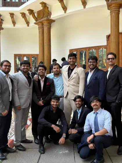 More happy graduates dressed in suits from my collection. I can accommodate large group orders for events.