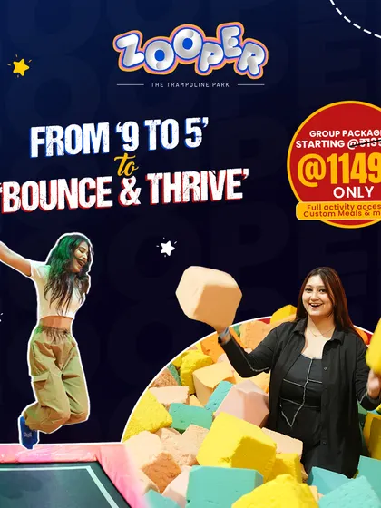 From a 9 to 5 grind to a 'bounce and thrive' vibe. Corporate teams can let loose and have fun with my special group packages.