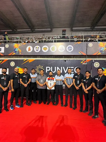 Another shot of the hardworking officials and staff at the INBL. I am proud to be part of this professional community.