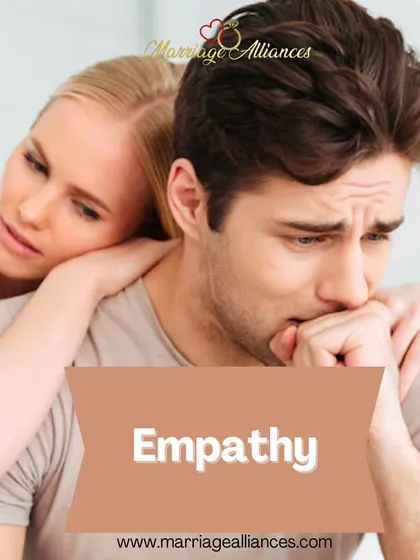 Empathy, the ability to understand and share the feelings of another, is a vital quality in a life partner. I look for this trait in potential matches, as it is the key to a supportive and caring relationship.
