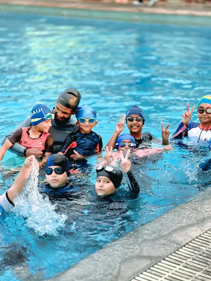 A happy group photo from our summer camp. We have multiple branches across Bangalore, making it easy for you to find a location near you.