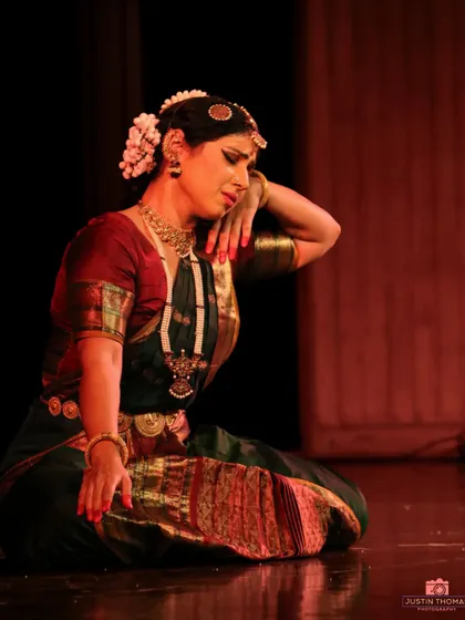 A moment of sorrow or longing, expressed through 'abhinaya'. Portraying the full spectrum of human emotion is central to the art of classical dance.