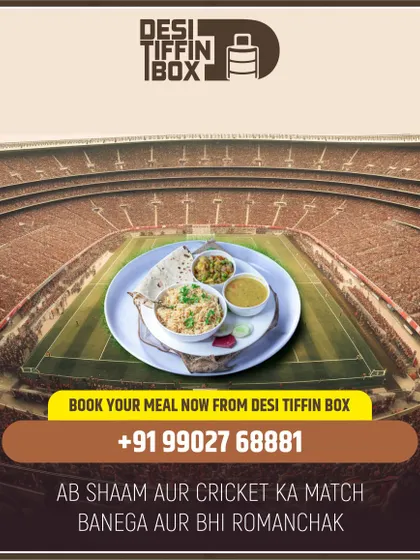 An exciting cricket match is even better with great food. I make sure you don't have to miss a moment of the game by delivering a delicious meal right to your home.