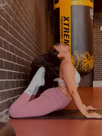 Backbending is an emotion. This wall-assisted backbend helps to open the heart and spine safely, providing therapeutic relief for back pain.