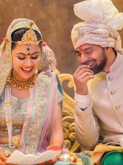 This is what I mean by capturing the real stuff. An unscripted laugh shared between the couple during the ceremonies. These are the genuine moments, captured with a fast lens to preserve the natural light and emotion.