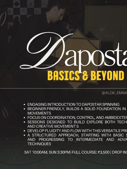 A detailed look at the Dapostar "Basics & Beyond" course, outlining what you will learn, from coordination to creative movements.