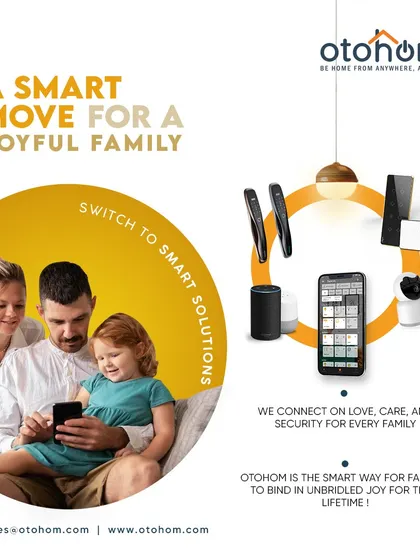 A smart home is a joyful home. Our solutions provide connection, care, and security for the whole family, allowing you to bind in unbridled joy for a lifetime.