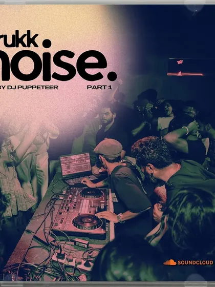 The official cover for 'Brukk Noise Pt. 1'. This mix is all about broken rhythms, raw basslines, and no rules. Just pure, underground sound.