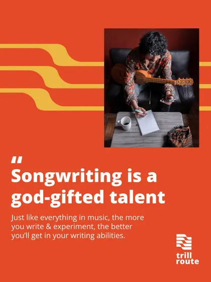 We're busting the myth that songwriting is a "god-given talent." Like any skill, it gets better with practice and experimentation, and we're here to guide you.