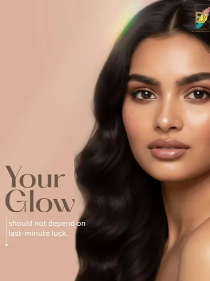 Your wedding glow shouldn't be left to chance. I believe in a proactive, scientific approach to skincare that guarantees a radiant, healthy complexion for your special day.