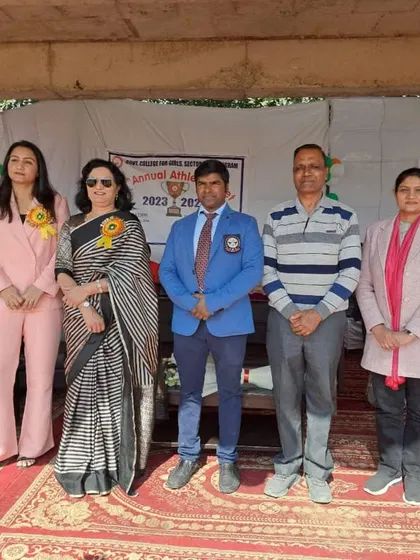 As a guest of honor at a college athletic meet with Olympian Pooja Rani Bohra. It is important to engage with the wider sports community.
