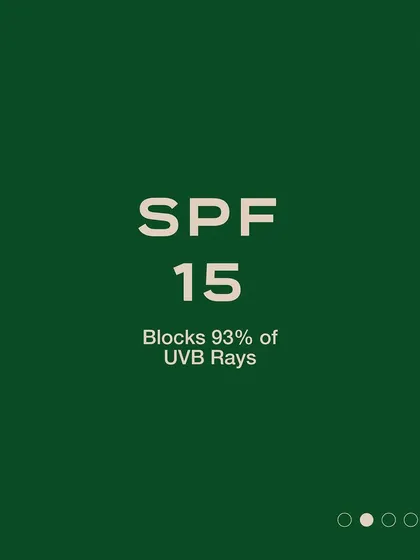 This is another visual explaining the protection level of SPF 15. For daily use, I advise my patients to use at least SPF 30.