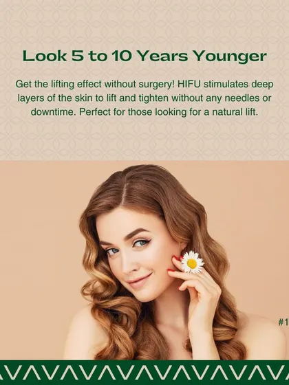 HIFU treatments are designed to help you look younger by stimulating the skin's deep structural layers. This process encourages collagen regeneration for a natural lift without surgery.