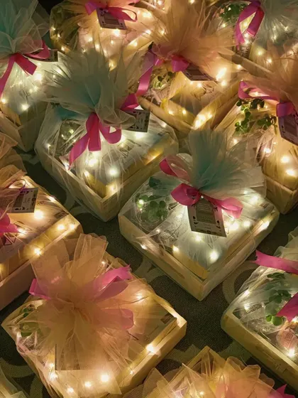Our Diwali hampers are designed to be a feast for the eyes. The combination of lights and colors is simply stunning.