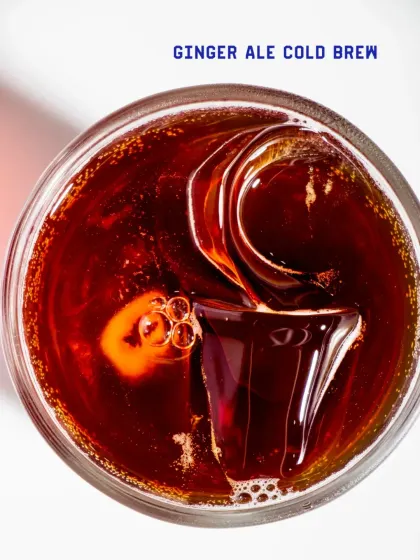 For something with a little spice, try my Ginger Ale Cold Brew. The fizz of the ginger ale and the kick of ginger make this a uniquely invigorating drink.
