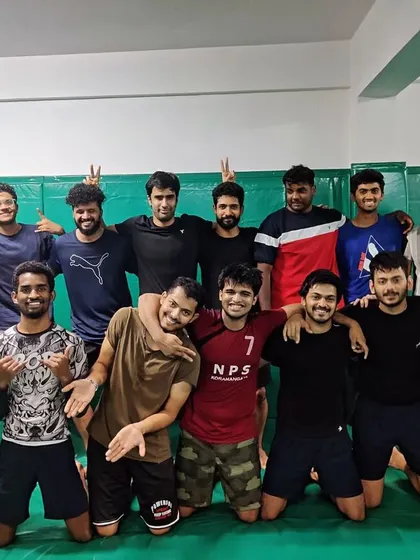Evening Jiu-Jitsu crew. Swipe to see the crazy side.