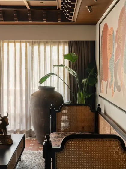 Additional images from the House of Gond, Lord Elgin, Elgin Cafe, and House Around the Oblique Column, further exploring themes of traditional craftsmanship, colonial modernism, and brutalist form.