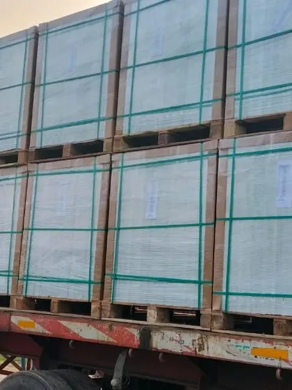 A full truckload of our solar panels, demonstrating our capability to supply large-scale agricultural projects. We are committed to supporting the Kusum C scheme by providing reliable and efficient solar solutions that energize rural India.