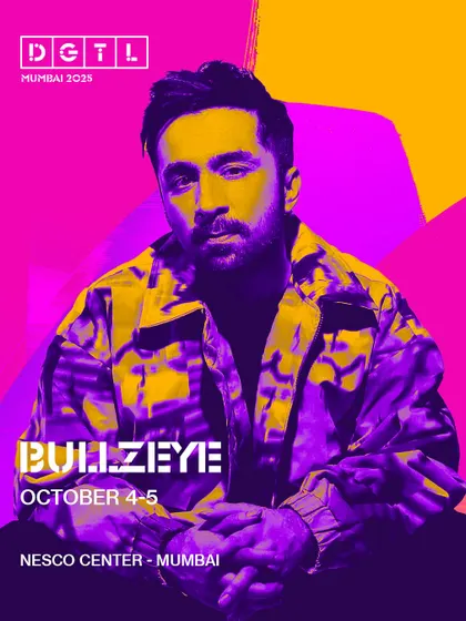 My artist flyer for DGTL Mumbai. This festival brings together the best of the Dutch and Indian electronic music scenes.