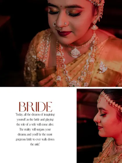 The same beautiful collage, perfect for telling the bride's story in a single, shareable image.