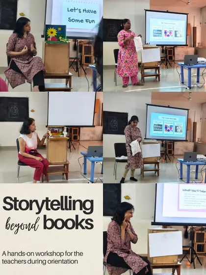 Our training teaches you to be a master storyteller. In this hands-on workshop, educators explore how to use props, tone, and creativity to tell stories that go beyond books, sparking imagination and emotional connection.