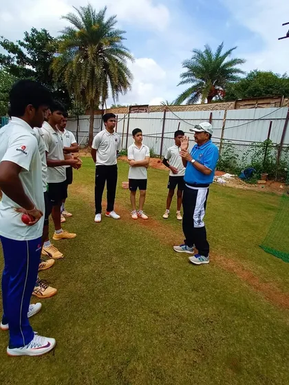 Mentorship is a key part of my coaching. I often gather players for a quick talk on the field to share insights on strategy, mindset, and the finer points of the game.