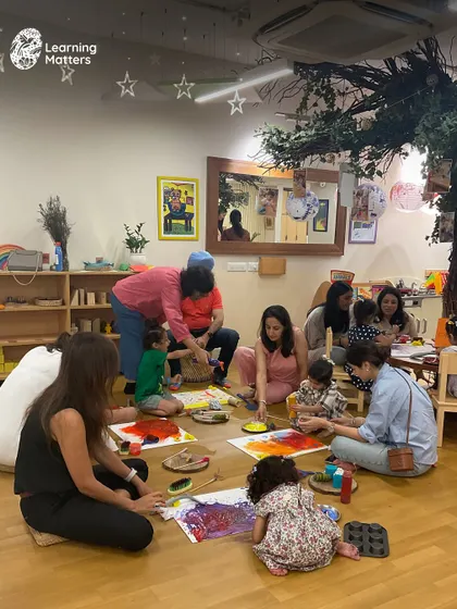 Our FS4 Culmination event invites parents into the classroom to celebrate their child's journey. Families engage in the same thoughtful invitations their children have explored, marking a beautiful transition to formal school.