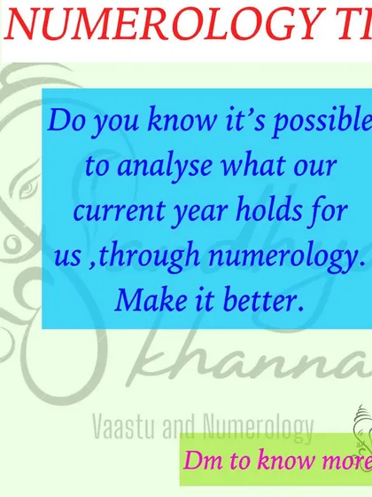 Did you know we can use numerology to see what your current year holds for you? By calculating your personal year number, we can anticipate challenges and opportunities, and I can provide simple remedies to help you make the year better.