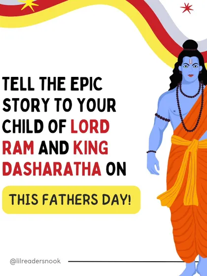 For Father's Day, I share the epic story of Lord Ram and King Dasharatha. It's a beautiful way to talk about a father's love, keeping promises, and the importance of family.