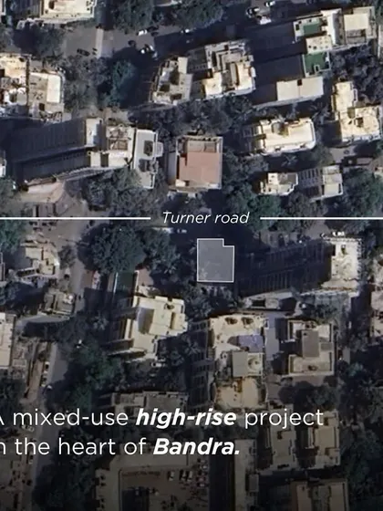 This satellite view shows the site for a mixed-use high-rise project in the heart of Bandra. My vision for 2025 is to continue shaping what’s ahead by bringing fresh ideas to urban master planning, creating buildings that matter to their communities.
