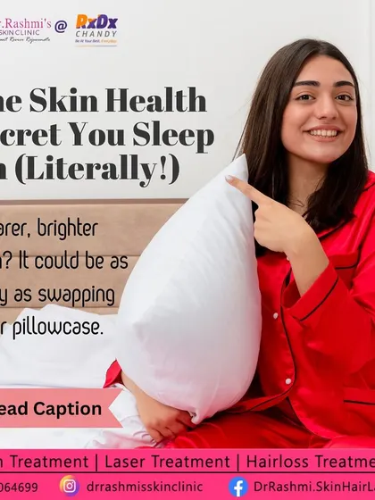 Your pillowcase could be sabotaging your skin. Cotton absorbs moisture and natural oils, which can lead to dryness and breakouts. I suggest switching to a silk or satin pillowcase, which reduces friction and helps your skin retain hydration.