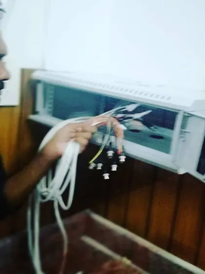 Here is another look at the detailed wiring process. A clean wiring job prevents future problems and makes the system easier to maintain.