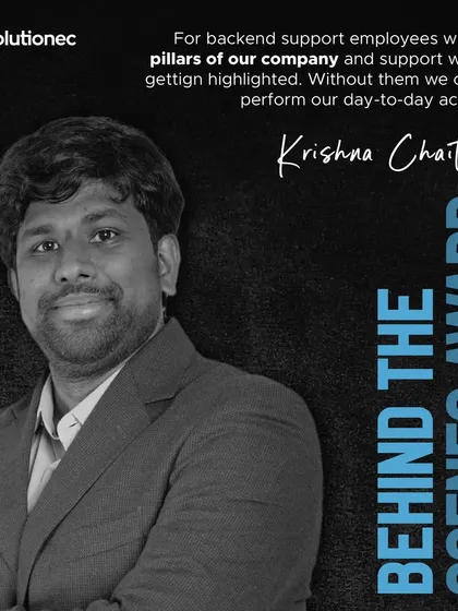 Our "Behind the Scenes Award" shines a light on the backend support employees who are the pillars of our company. We celebrate these unsung heroes whose work is critical to our day-to-day operations and success.