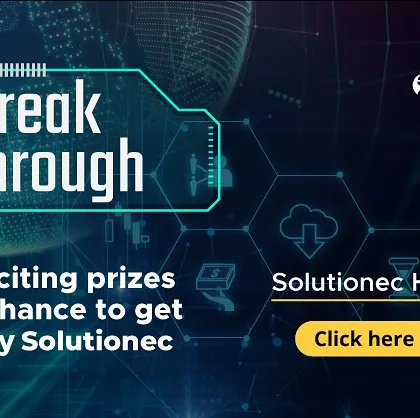 An announcement for our Breakthrough 2023 Hackathon. We invite innovators to join us in defining the next generation of AI in healthcare, offering them a chance to showcase their ideas and potentially join our team.
