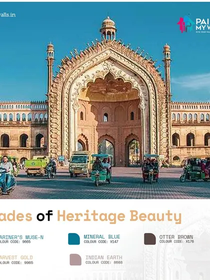 Discover inspiration in the allure of heritage beauty. I present tones that gracefully enhance your walls with a touch of tradition and refinement, transforming your space into a canvas of heritage-inspired hues.