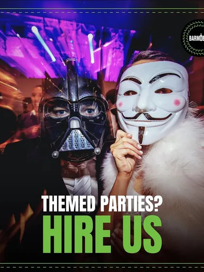 Themed parties are our specialty. Whether it's a masquerade ball or a movie-themed night, we customize our drink menu and service to fit right in.