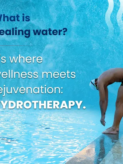 What is healing water? It's where wellness meets rejuvenation. Hydrotherapy is an effective method for recovery, pain management, and stress relief.