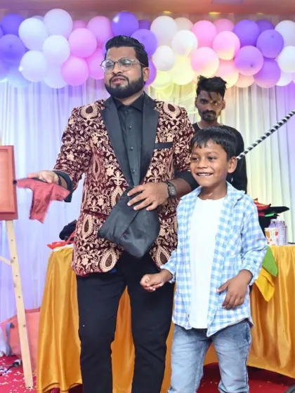 The look of wonder on a child's face is priceless. I always make sure the younger guests feel like they are the real magicians during my family-friendly shows.