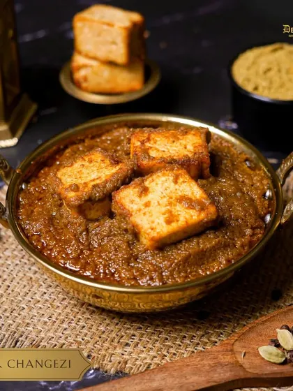 Indulge in the rich and flavorful delight of our Paneer Changezi, a royal journey for your taste buds.
