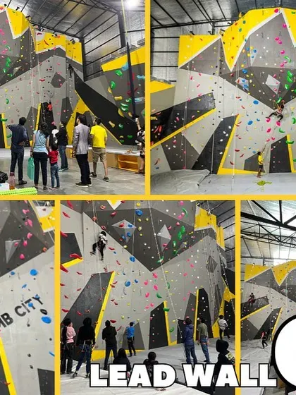 Our 12-meter lead wall is perfect for building endurance and getting comfortable with heights. We provide all the necessary safety gear and instruction for a great rope climbing session.