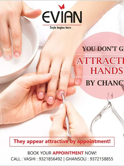 I believe that beautiful hands are not by chance, but by appointment. This is my philosophy. I focus on professional care to give you hands you'll love to show off.