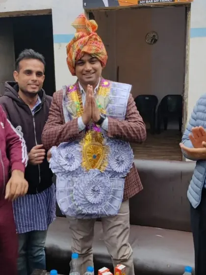 A moment of gratitude as I accept the honor and support from my colleagues from Taoru.